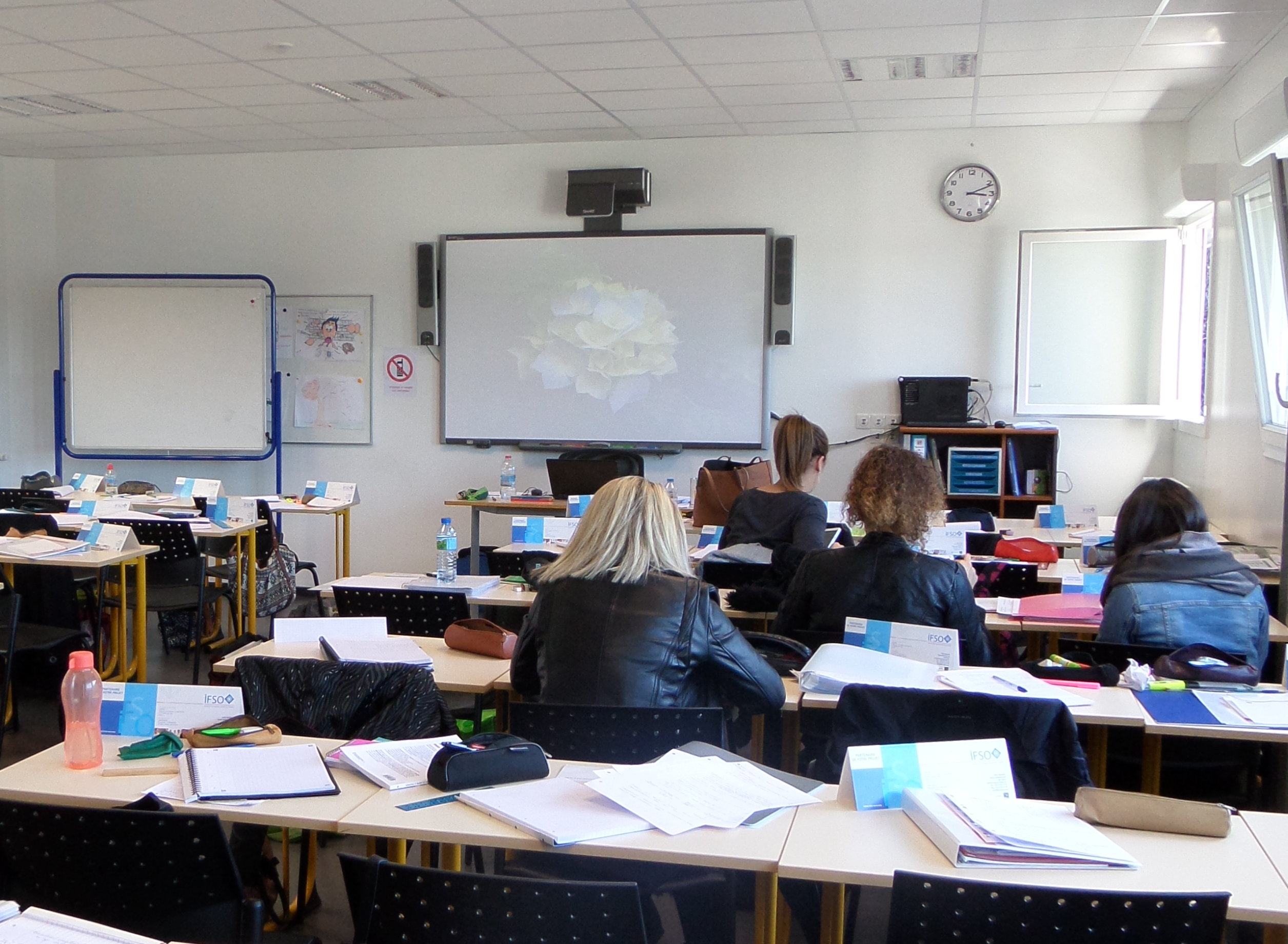 Salle de cours de l'IFSO de Landerneau