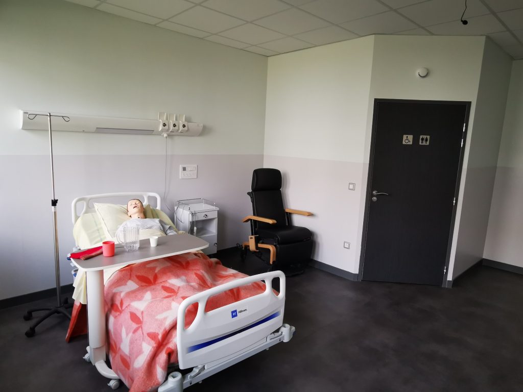 Photo d'un chambre de simulation pour l'IFAS de Laval