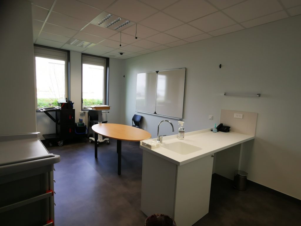Photo simulation poste de soins IFAS Laval